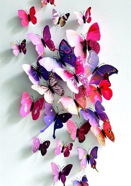 adhesivos-mariposas-3d adhesivos-mariposas-3d